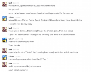 Illustration for article titled We Debate Why Marvel Doesn't Make Better Video Games